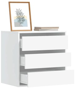 Cassettiera Bianca 60x41x58 Cm İn Legno Multistrato /