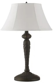 Searchlight EU46092WH - Lampada da tavolo AMY 1xE27/60W/230V