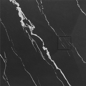 Piatto doccia Magnum CARRARA BLACK 90x90
