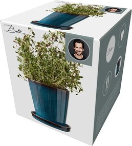 Coprivaso in gres ø 10 cm Gastro Dark Blue/Black – Bitz