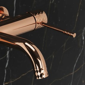 Rubinetto da vasca Rea Lungo Diamond Copper