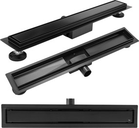 Canalina di scarico Neox Black Matt 100