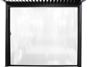 Laterale in PVC per lato da 3 m pergola bioclimatica