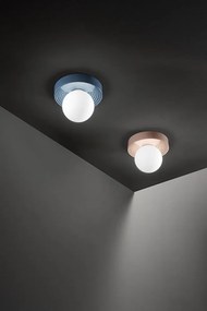 Perenz Ceramic - applique in ceramica colorata con vetro diffusore 1 x G9 MAX 28W