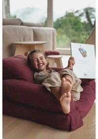 Poltrona relax per bambini nera e grigia Mini Hippo - Karup Design