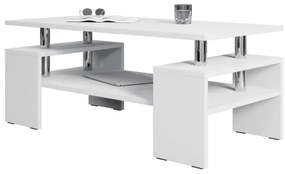 Tavolino CUBE 50x110 cm bianco