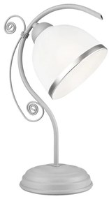 Lampada da tavolo RETRO II 1xE27/60W/230V argento