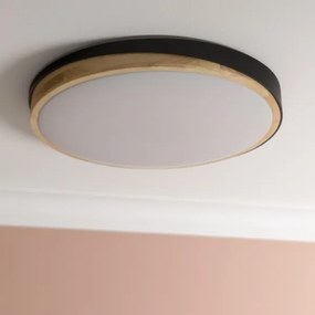 Brilliant - Plafoniera LED dimmerabile BAARLO LED/36W/230V diametro 50 cm nero + +TC