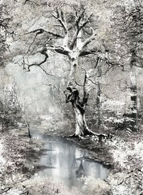 Jean Paul Gaultier Carta da parati panoramica Sous Bois - Crepuscule
