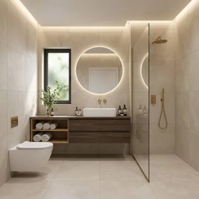 Pavimento 60x120 Cm In Gres Porcellanato Finitura Matt Cementi Beige