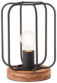 Brilliant - Lampada da tavolo TOSH 1xE27/40W/230V in pioppo