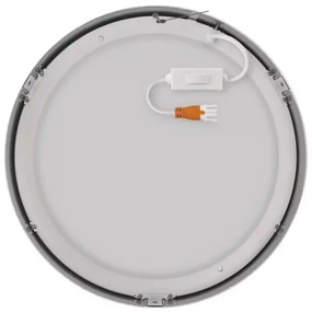 Plafoniera LED LED/28,5W/230V 3000/3500/4000K diametro 30 cm cromo