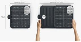 Vassoio di sgocciolamento regolabile grigio allungabile - Joseph Joseph