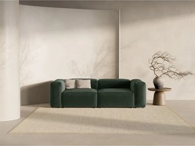 Divano verde 264 cm Bergamo – Cosmopolitan Design
