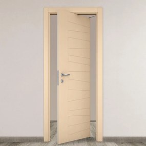 Porta rototraslante Madera beige L 70 x H 210 cm destra