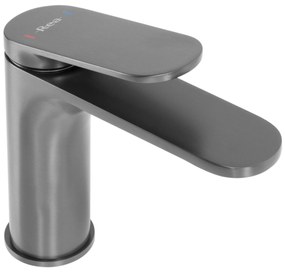 Rubinetto da lavabo Rea Marco Gun Grey Low