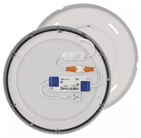 Apparecchio da soffitto a LED in argento lucido Nexxo - EMOS