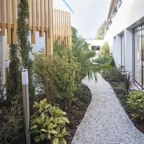 Lampada da esterno moderna in acciaio 110 cm IP44 - Rox