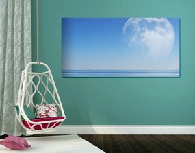 Stampa su tela – Luna sul mare