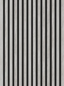 Mexen Lam-F campione di lamelle acustiche a parete, feltro 6 mm, Rovere Gelato - S105-061-S
