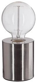 Atmosphera - Lampada da tavolo SABA 1xE27/40W/230V argento