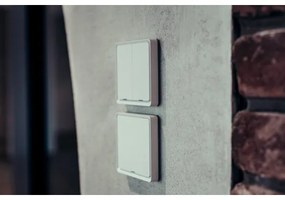 Immax NEO 07507L - Interruttore 2-bottoni SMART 1xCR2430 Zigbee 3.0 Tuya