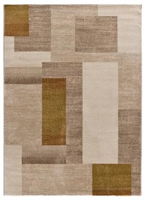 Tappeto arancione/beige 140x200 cm Melfi – Universal