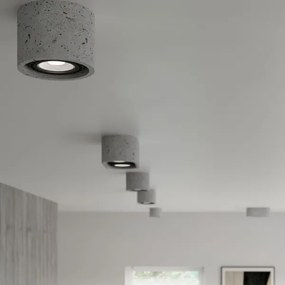 Plafoniera BASIC AR111 1xGU10/40W/230V concrete