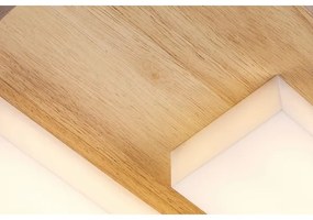 Rabalux 71142 - Plafoniera LED KONTE LED/30W/230V quercia