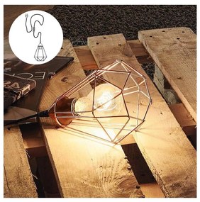 Eglo 94197 - Luce da tavolo con presa TARBES 1xE27/60W/230V