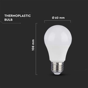 Lampadina LED SAMSUNG CHIP A60 E27/8,5W/230V 3000K