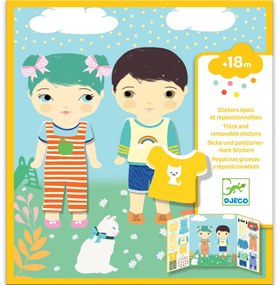 Set di adesivi - spogliatoio per ragazzo e ragazza