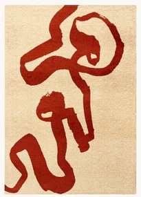 Tappeto lavabile jacquard da interno-esterno Ribbon