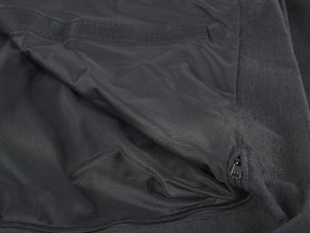 Fodera color nero per divano a 3 posti GILJA Beliani