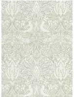 Morris & Co Carta da parati Pure Dove & Rose - Grey/ Blue