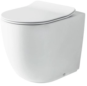 Wc a Terra Senza Brida The ArtCeram "File 2.0" Bianco Lucido