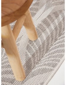 Passatoia da interno ed esterno grigia/avorio 80x250 cm Duet Liora – NORTHRUGS