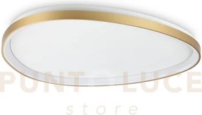 Gemini plafoneira 42 w on-off 4100 lm 2700 k ottone