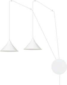 Piantana a Sospensione ABRAMO 2 WHITE o Black