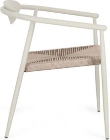 Sedia Da Esterno In Alluminio Con Braccioli Impilabile Linares Wall Bizzotto