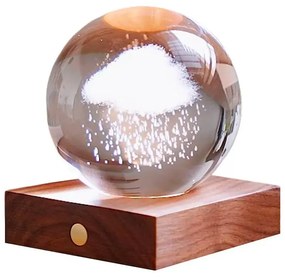 Decorazione luminosa marrone scuro con ricarica USB Amber – Gingko