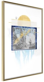 Poster  The Coldest Continent  Cornice Quadri Cornice d'oro, Larghezza x Altezza Home decor 20x30