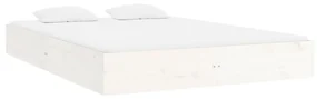 Giroletto bianco in legno massello 140x200 cm