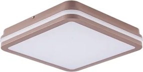 Brilagi-LED Lampada da esterno con sensore BENE LED/24W/230V 26x26 cm marrone IP54