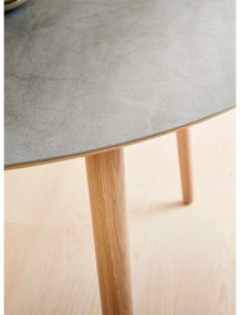 Tavolo da pranzo rotondo allungabile con piano in ceramica ø 135 cm Meza - Hammel Furniture