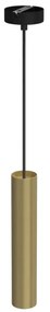 Lampadario a sospensione con filo RAITO 1xGU10/8W/230V ottone