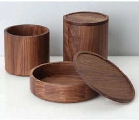 Continente C4271 - Cassetta in legno 19x6 cm in legno di noce