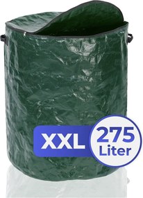 Bidone verde scuro per rifiuti compostabili 275 l - Maximex