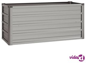 vidaXL Letto Rialzato da Giardino Ruggine 100x40x45 cm Acciaio Corten