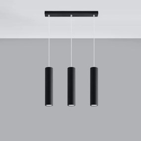 Lampada a Sospensione 3xGU10 in Acciaio LAGOS 3L